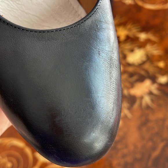 MAISON MARTIN MARGIELA sz 5.5/6 or 36 black wedge pumps cutout heel - Picture 9 of 9